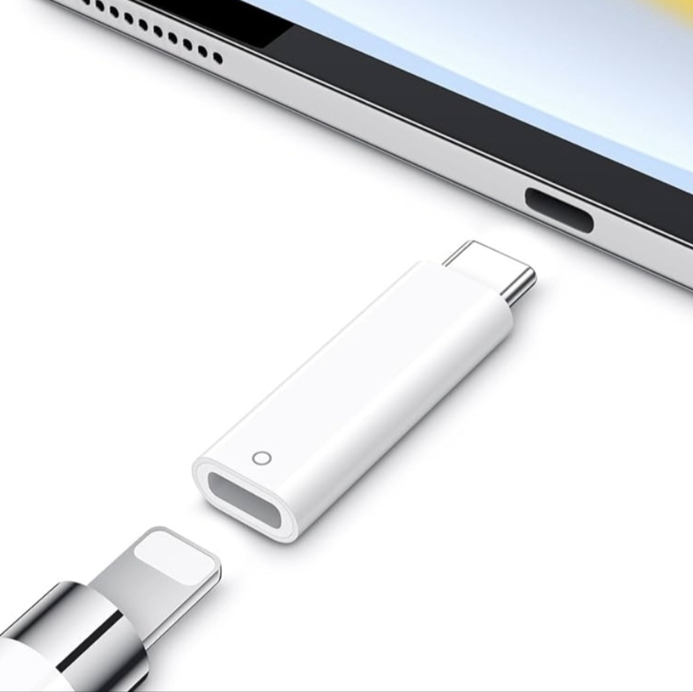 Apple Pencil 1st Generation w/USB C Type Adapter - Picture 2 of 5